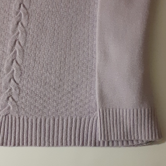 SWEATER LILAC LUXE SOFTNESS by YUMMIE YARN! NEW TAGS - Picture 3 of 5